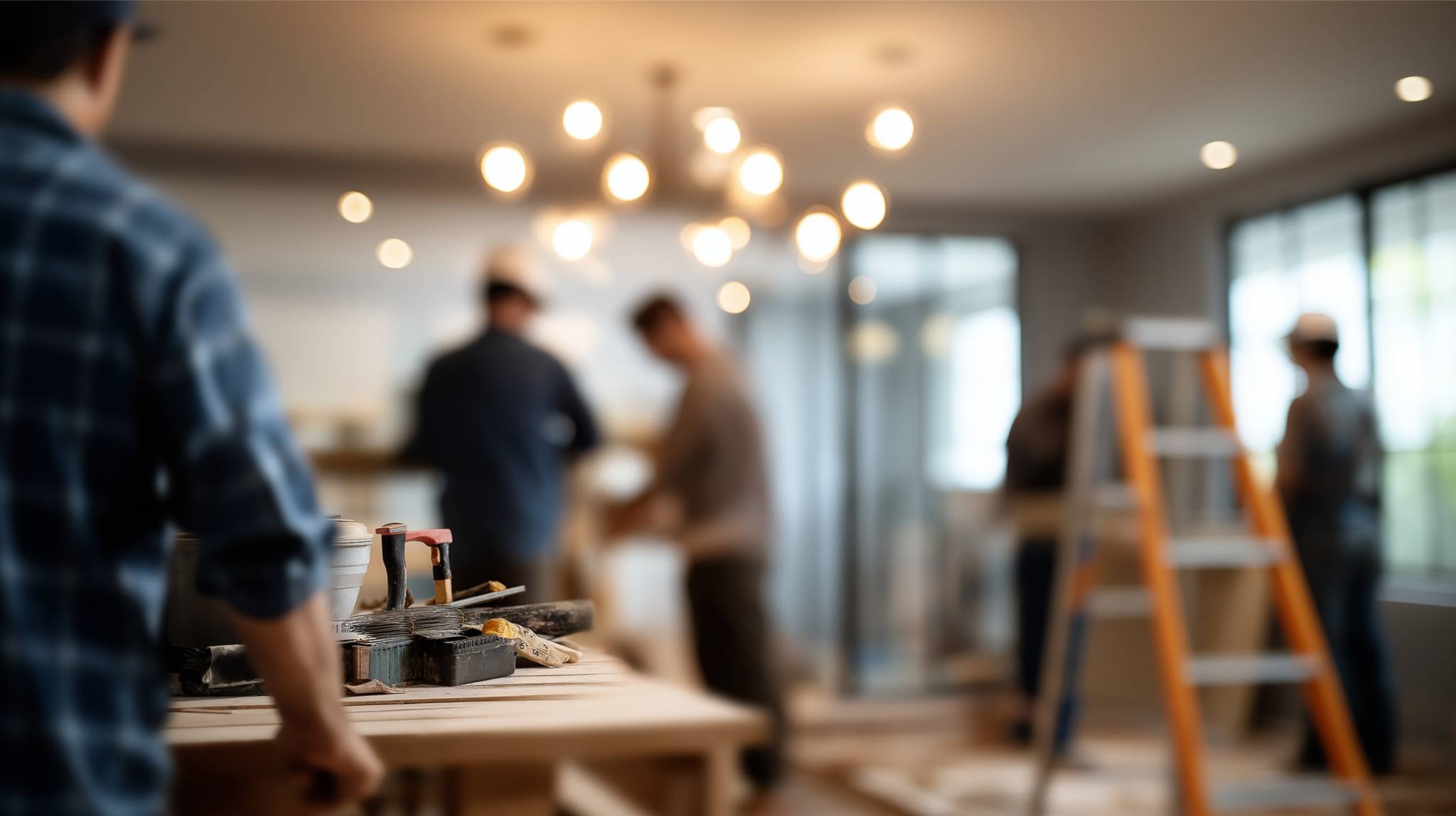 renovation workers